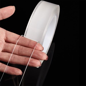 Double Side Reusable Removable Clear Washable Anti-Slip Fix Nano Magic Tape