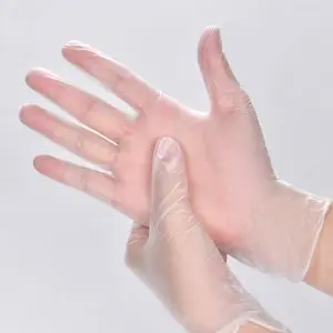Disposable Medical Vinyl Latex Examination Medical Gloves
